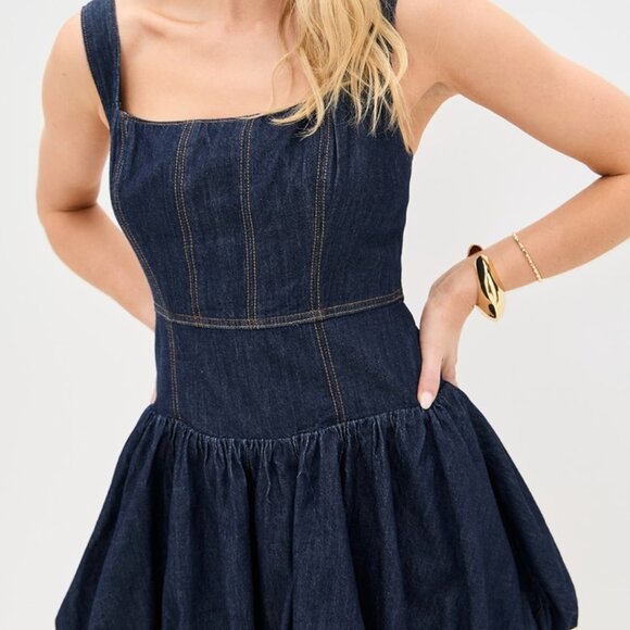 Reformation Dresses & Skirts - Reformation Delia Denim Mini Dress